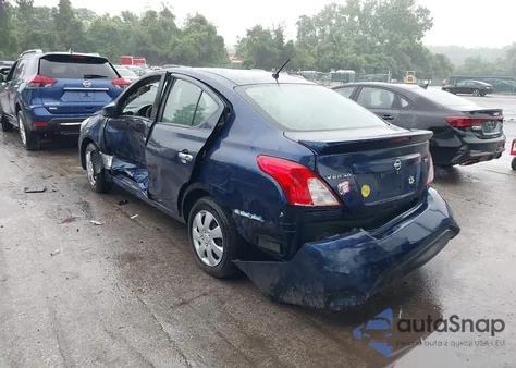 2019 Nissan Versa S/S Plus/Sv z USA, uszkodzony, nr VIN 3N1CN7AP5KL851335